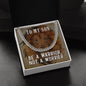 To My Son - Be a Warrior - Cuban Link Chain
