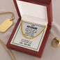To My Husband - I Choose You - Cuban Link Chain