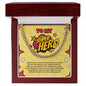 To My Superhero - Cuban Link Chain