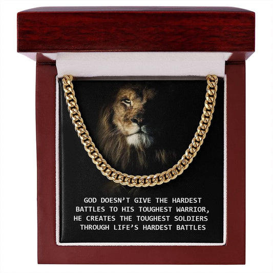 Hardest Battles - Cuban Link Chain