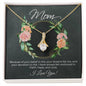 Gift for Mom - Faith, Hope, and Love - Alluring Beauty Necklace