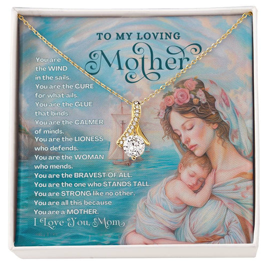 To My Loving Mother - Alluring Beauty Necklace