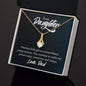 To My Daughter from Dad - Alluring Beauty Necklace