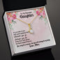 To My Dearest Daughter from Mom - Alluring Beauty Necklace