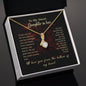 To My Sweet Daughter In Law - Alluring Beauty Necklace