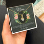 Gift for Mom - Faith, Hope, and Love - Alluring Beauty Necklace