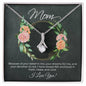 Gift for Mom - Faith, Hope, and Love - Alluring Beauty Necklace