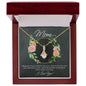Gift for Mom - Faith, Hope, and Love - Alluring Beauty Necklace