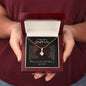 To My Sweet Daughter In Law - Alluring Beauty Necklace