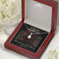 To My Sweet Daughter In Law - Alluring Beauty Necklace