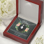 Gift for Mom - Faith, Hope, and Love - Alluring Beauty Necklace