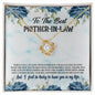 To The Best Mother-In-Law - Love Knot Necklace
