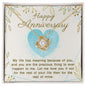 Happy Anniversary - The Precious Thing - Love Knot Necklace