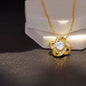 Gift for Mom - Faith, Hope, and Love - Love Knot Necklace