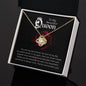 To My Beautiful Queen - Love Knot Necklace