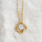 Happy Anniversary - The Precious Thing - Love Knot Necklace