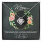Gift for Mom - Faith, Hope, and Love - Love Knot Necklace