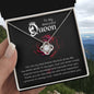To My Beautiful Queen - Love Knot Necklace