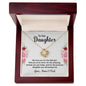 To Our Daughter - Love Knot Necklace
