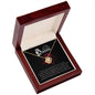 To My Beautiful Queen - Love Knot Necklace