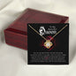 To My Beautiful Queen - Love Knot Necklace