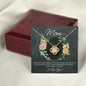 Gift for Mom - Faith, Hope, and Love - Love Knot Necklace