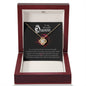 To My Beautiful Queen - Love Knot Necklace
