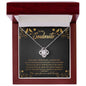 To My Soulmate - Most Precious Gift - Love Knot Necklace