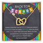 Back to School - Interlocking Hearts Necklace