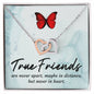 True Friends - Interlocking Hearts Necklace