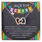 Back to School - Interlocking Hearts Necklace