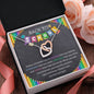Back to School - Interlocking Hearts Necklace