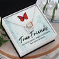 True Friends - Interlocking Hearts Necklace