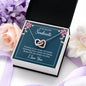 To My Beautiful Soulmate - Interlocking Hearts Necklace