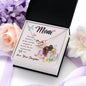 Best Mom Ever from Daughter - Interlocking Hearts Necklace