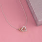 To My Beautiful Soulmate - Interlocking Hearts Necklace