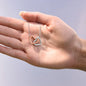To My Beautiful Soulmate - Interlocking Hearts Necklace