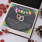 Back to School - Interlocking Hearts Necklace