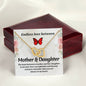Mother & Daughter - Endless Love - Interlocking Hearts Necklace
