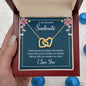 To My Beautiful Soulmate - Interlocking Hearts Necklace