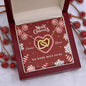 Mint to Be - Interlocking Hearts Necklace