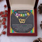 Back to School - Interlocking Hearts Necklace