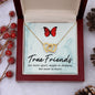 True Friends - Interlocking Hearts Necklace