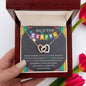 Back to School - Interlocking Hearts Necklace