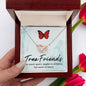 True Friends - Interlocking Hearts Necklace