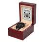 Gift for Dad's Birthday - Black Chronograph Watch
