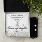 Gift for Daughter's Wedding - Alluring Beauty Necklace and Earring Set