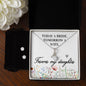 Gift for Daughter's Wedding - Alluring Beauty Necklace and Earring Set