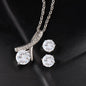 To My Daughter - An Amazing Person - Alluring Beauty Necklace and Earring Set