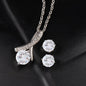 Gift for Daughter's Wedding - Alluring Beauty Necklace and Earring Set